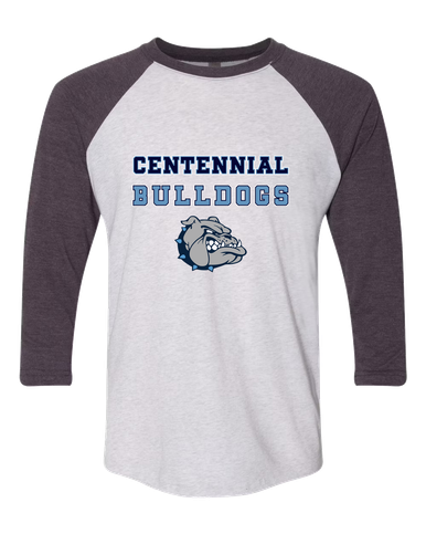 Centennial Bulldogs Spirit Women's Baseball T-Shirt