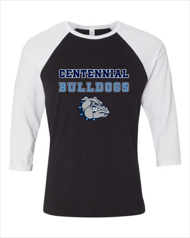Centennial Bulldogs Spirit Men's Baseball T-Shirt
