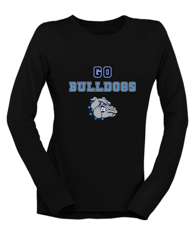 Centennial Bulldogs Go Team Women's LS T-Shirt
