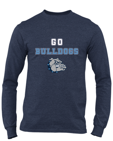 Centennial Bulldogs Go Team Men's LS T-Shirt