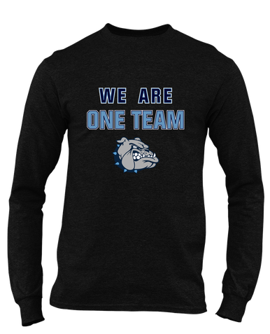 Centennial Bulldogs We Are One Team Men's LS T-Shirt