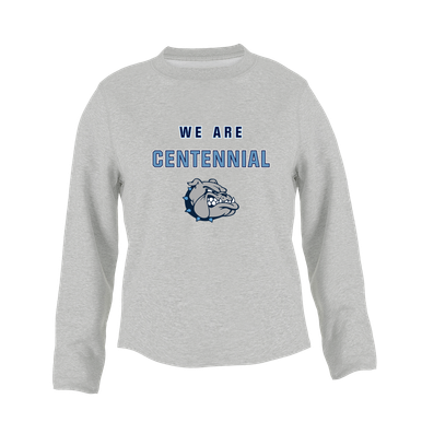 Centennial Bulldogs We Are Women's Sweatshirt