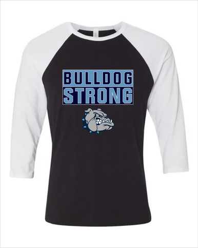 Centennial Bulldogs Strong #1 Women's Baseball T-Shirt