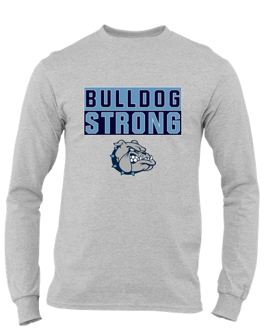 Centennial Bulldogs Strong #1 Men's LS T-Shirt