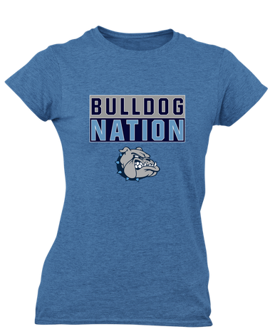 Centennial Bulldogs Nation #1 Women's Premium SS T-Shirt