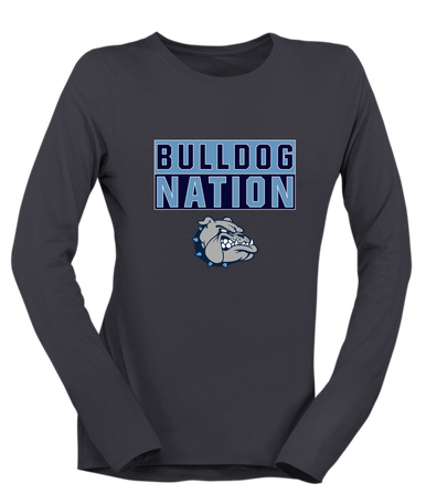 Centennial Bulldogs Nation #1 Women's Premium LS T-Shirt