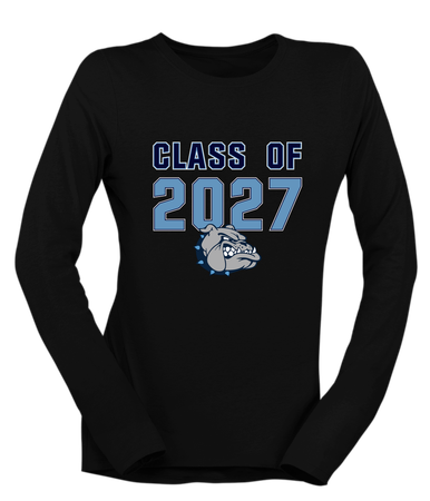 Centennial Bulldogs Class of 2027 Women's Premium LS T-Shirt