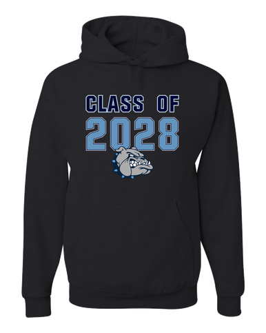 Centennial Bulldogs Class of 2028 Men's Premium Hoodie