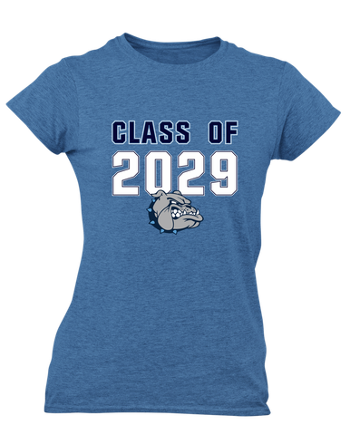 Centennial Bulldogs Class of 2029 Women's Premium SS T-Shirt
