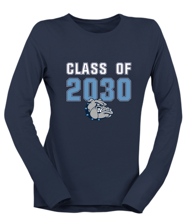 Centennial Bulldogs Class of 2030 Women's LS T-Shirt