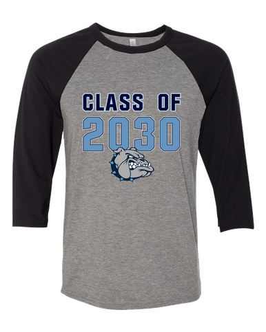 Centennial Bulldogs Class of 2030 Men's Baseball T-Shirt