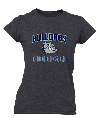 Centennial Bulldogs Football #1 Women's Premium SS T-Shirt