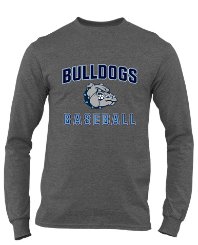 Centennial Bulldogs Baseball #1 Men's LS T-Shirt