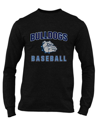 Centennial Bulldogs Baseball #1 Men's Premium LS T-Shirt