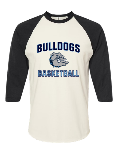 Centennial Bulldogs Basketball #1 Women's Baseball T-Shirt