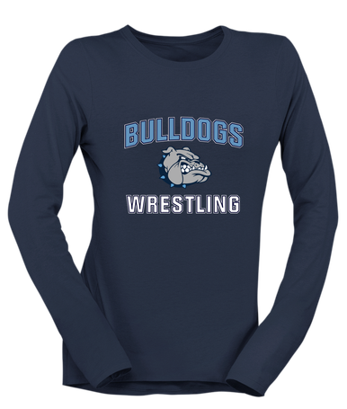 Centennial Bulldogs Wrestling Women's LS T-Shirt