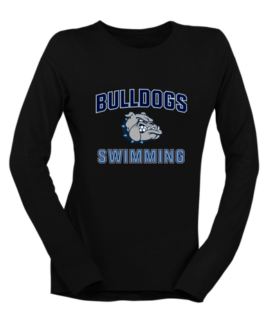 Centennial Bulldogs Swimming Women's Premium LS T-Shirt