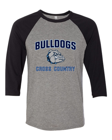 Centennial Bulldogs Cross Country Men's Baseball T-Shirt
