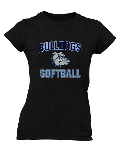Centennial Bulldogs Softball #1 Women's SS T-Shirt