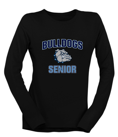 Centennial Bulldogs Senior #1 Women's LS T-Shirt