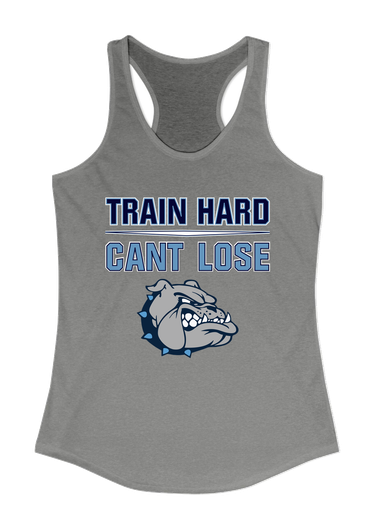 Centennial Bulldogs Train Hard, Can't Lose Women's Tank Top
