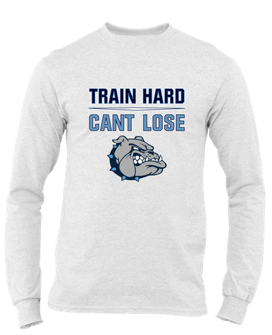 Centennial Bulldogs Train Hard, Can't Lose Men's Premium LS T-Shirt
