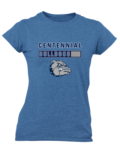 Centennial Bulldogs Mascot #7 Women's Premium SS T-Shirt