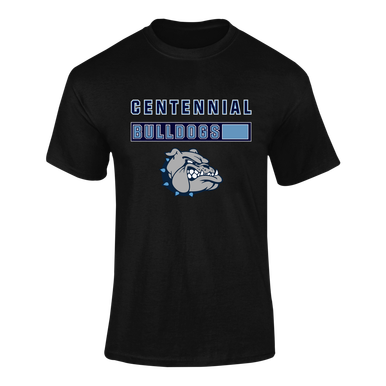 Centennial Bulldogs Mascot #7 Men's SS T-Shirt