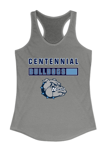 Centennial Bulldogs Mascot #7 Women's Tank Top