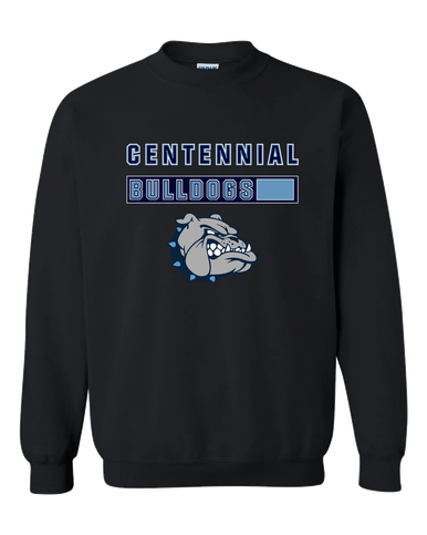 Centennial Bulldogs Mascot #7 Men's Sweatshirt