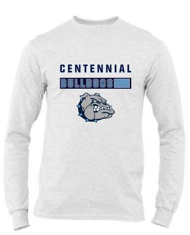 Centennial Bulldogs Mascot #7 Men's Premium LS T-Shirt