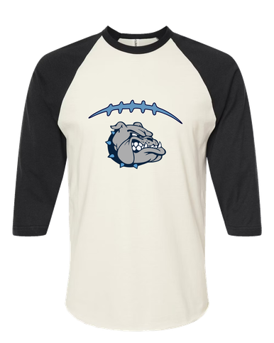 Centennial Bulldogs Football #2 Women's Baseball T-Shirt