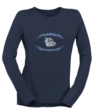 Centennial Bulldogs Football #3 Women's Premium LS T-Shirt