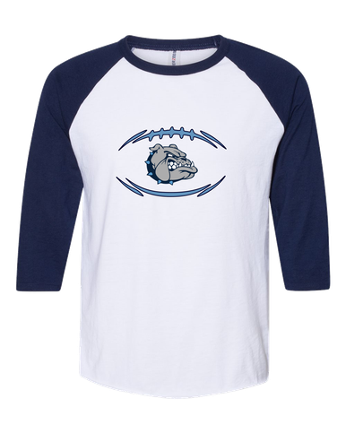Centennial Bulldogs Football #3 Women's Baseball T-Shirt