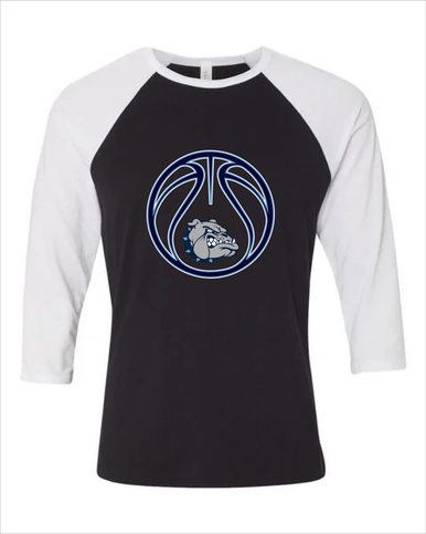 Centennial Bulldogs Basketball #2 Women's Baseball T-Shirt