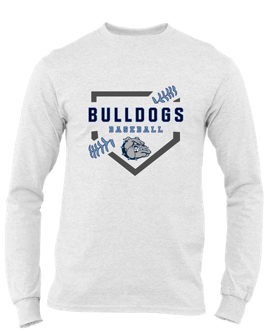 Centennial Bulldogs Baseball #2 Men's Premium LS T-Shirt