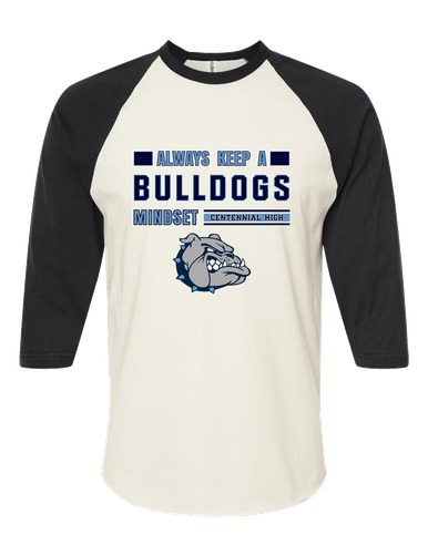Centennial Bulldogs Mindset Women's Baseball T-Shirt