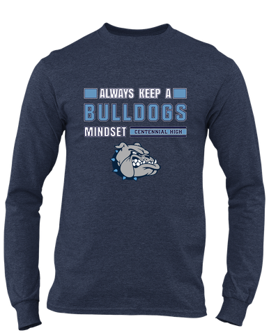 Centennial Bulldogs Mindset Men's Premium LS T-Shirt