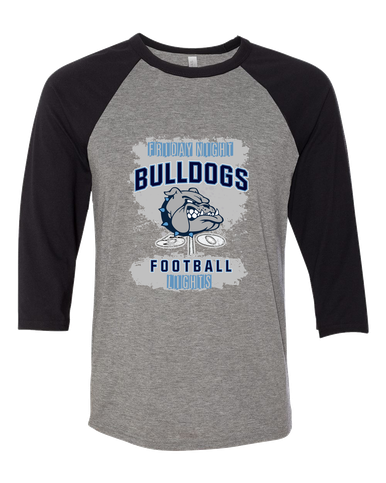 Centennial Bulldogs Football #6 Women's Baseball T-Shirt