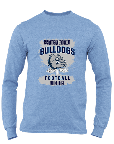 Centennial Bulldogs Football #6 Men's LS T-Shirt