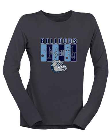 Centennial Bulldogs Band # 2 Women's LS T-Shirt