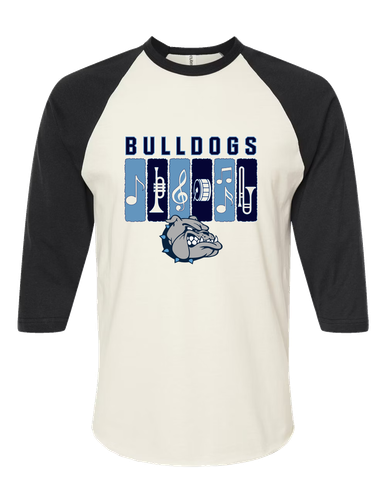 Centennial Bulldogs Band # 2 Men's Baseball T-Shirt