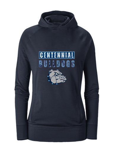 Centennial Bulldogs Mascot #9 Women's Hoodie