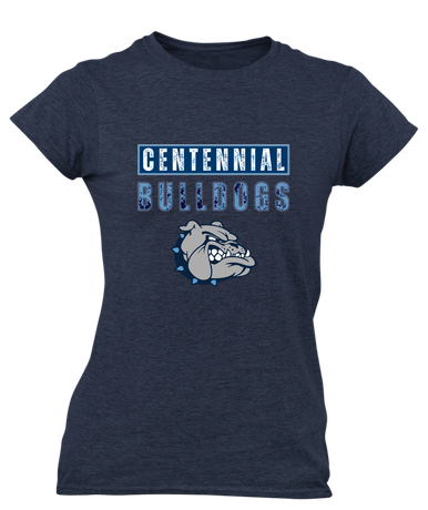 Centennial Bulldogs Mascot #9 Women's Premium SS T-Shirt