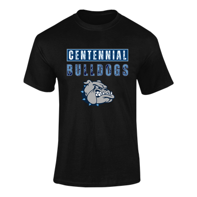 Centennial Bulldogs Mascot #9 Men's SS T-Shirt