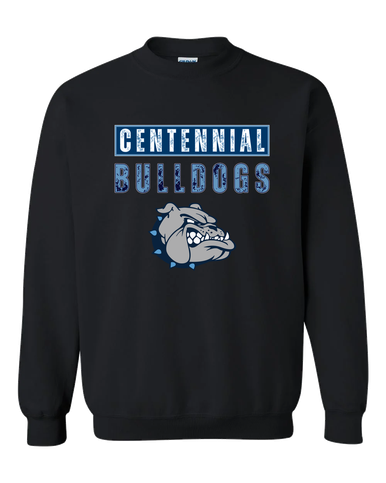 Centennial Bulldogs Mascot #9 Men's Sweatshirt