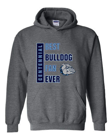 Centennial Bulldogs Best Bulldog Fan Men's Hoodie