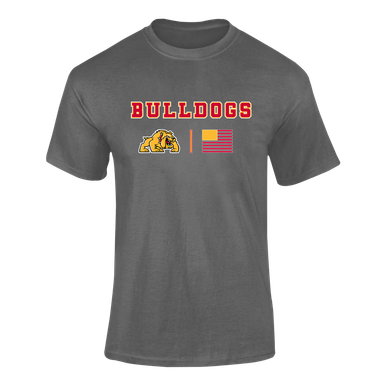Batavia Bulldogs Team Colors Flag Men's SS T-Shirt