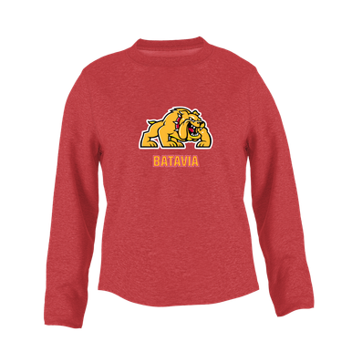 Batavia Bulldogs Mascot #2 Women's Sweatshirt