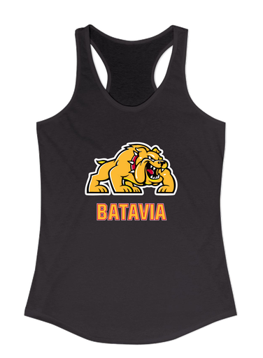 Batavia Bulldogs Mascot #2 Women's Tank Top